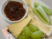 Cheese plate, still nowhere near as good as it used to be but as often I fancied cheese.