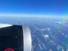 LHR to YVR, crossing the Rockies