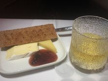 Cheese and sweet wine