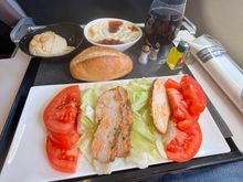 Food offer on 45 min flight IST-ESB with TK. Makes BA look even more ridicolous. Only negative point was the lack of alcohol. 

Booked the one way trip in Y online for ca. 16£ - upgraded to J at check-in for ca. 6.50£ 😱😱😱