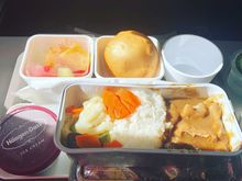 CX HKG-PVG beef with rice 