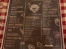 Fresco drink menu