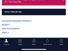 Funny thing is it still shows as first class 