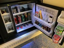 A proper stocked minibar