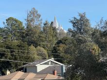 I believe this is the temple of anarchy sitting high atop the hills. 
