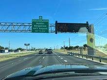 Finally free of the traffic