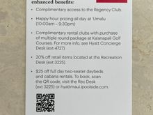 Globalist benefits at HR Maui