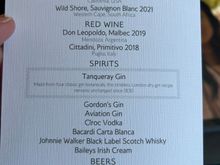 First time hearing “of course you can have a  Tanqueray“ after seeing it on many menus hearing there was only Aviation. It was like hearing a unicorn sing!
