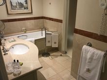 Bathroom with separate toilet