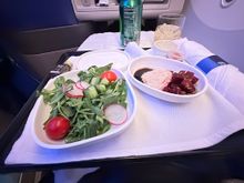 starter and salad