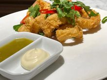 Salt and pepper squid. 