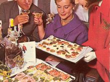 Hors d'oeuvres on Avianca