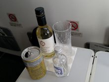 And some drinks with the meal