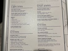 October menu