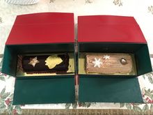 Ardèche Chestnut & Black Forest log cakes 