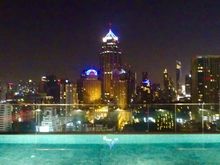 Rooftop pool