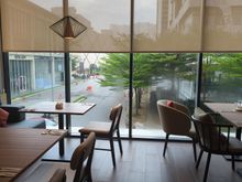 Breakfast at Kuang's Café - window seating