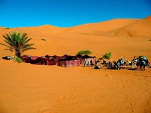 Moroccan Sahara camps 