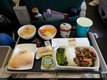 Lunch in Premium Economy