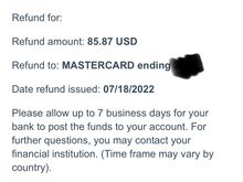 10 day wait after booking and cancelling within a few hours. Does the refund come with daily compounded interest or does American profit $1.08 off of it ? 
