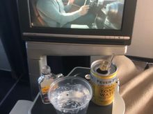 Ice and lemonless G&t 
