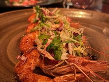 Prawns (dinner appetizer)