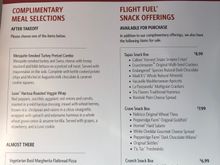 Minneapolis to Honolulu Menu