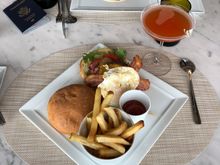 That burger is fantastic!