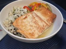 SO had the fish, kinda bland