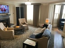 Viewed from entry into living room 