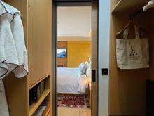 High ceilings closet 