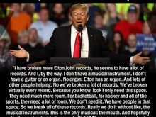 Elton John plays piano , you silly!