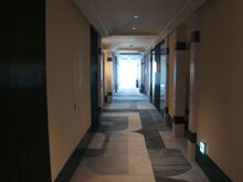 The hallways, however, were uninspiring.