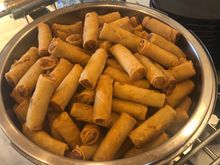 Vegetable or Duck Spring rolls on both nights