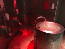 Woo Bar underground toilet