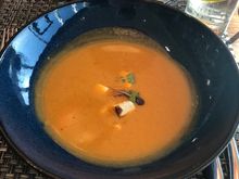 Coconut curry soup 