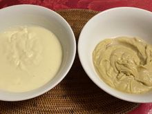 Potato and sweet potato mash