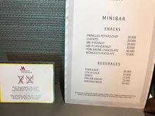Minibar pricing winter 2019