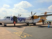Aurigny ATR 72-600 G-OGFC at EXT
