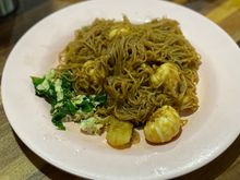 Vermicelli with freshwater prawns