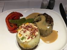 Sadly, the beef was way over-cooked