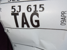 Luggage TAGged for holidays ;)