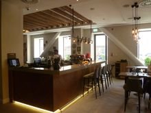Dining area, bar and coffee station