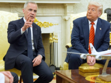 President Donald Trump meets Canadian Prime Minister Mark Carney in the Oval Office of the White House on Tuesday, May 6. Photo by Evan Vucci/The Associated Press