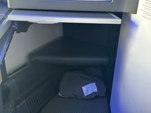 Bulkhead seat. 
