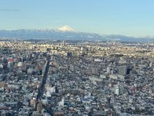 Awe inspiring Mount Fuji on a clear day