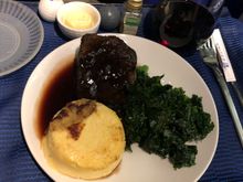 Short rib. Everything on the plate was cooked really well, and was tasty and flavorful. 