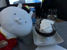 Ice Cream Sundae with Hot Fudge - probably the best and most consistent thing about AA J