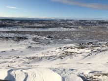 The vast barren land that 