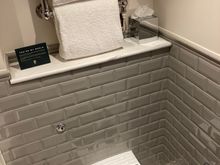Toilet and with heated towel rack